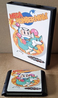 Sega Mega Drive Bundle - Mega Bomberman - Warpspeed - Boxed - Pal - Genesis