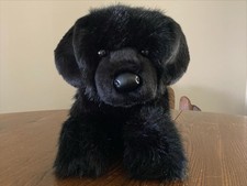 Douglas Cuddle Toys Jake Black Labrador Lab Dog D Lux Plush Toy New with Tags