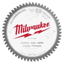 Milwaukee 7-1/4 In. Aluminum Cutting Circular Saw Blade