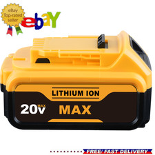 Battery For DeWalt 20V 20 Volt Max 4.0AH DCB206-2 DCB205 DCB200-2 Lithium Ion US