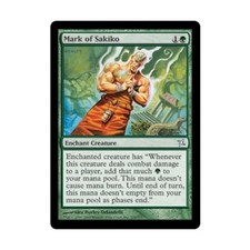 WOTC MtG Betrayers of Kamigawa Mark of Sakiko (U) NM