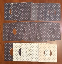 Huge Lot Of 21 NSO 45 RPM Record Sleeves - Company Sleeves