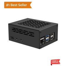 PCIe Metal Case P579 for Raspberry Pi 5 Suppo...