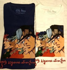 JoJo's Bizarre Adventure Joestar Party T-Shirts 2-Pack S Size Used