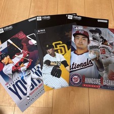MLB Player Clear File 3 Disc Set Matsui Hiroki Ogasawara Shinnosuke Yoshida Masa