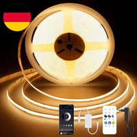 Ttway Cob Led Streifen 5M, Led Streifen Warmweiss 2700K, 24V Dimmbar Led Streife
