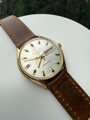 Wittnauer Geneve Vintage Automatic Mechanical Watch 17 Jewels