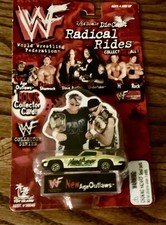NIP 1998 WWE Radical Rides Grudge Match The Rock / New Age Outlaws Cars