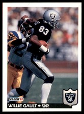 1992 FLEER WILLIE GAULT #195