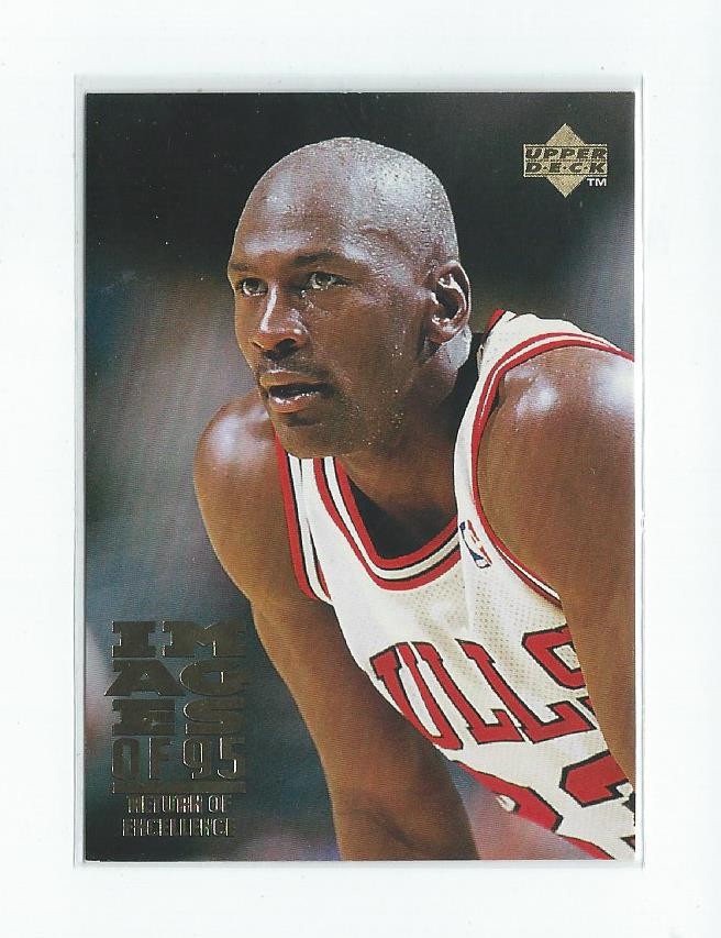 1995-96 Upper Deck #335 Michael Jordan (Images of '95) Bulls