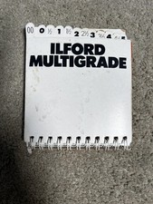 Vintage Ilford Multigrade 3.5x3.5 Filter Full Set Darkroom Enlarger Photography