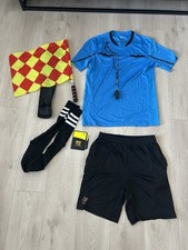 Referee Outfit Fancy Dress Football Costume Uniform Sports