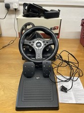 Mad Catz Racer PS3 Racing Wheel, Pedals & Detachable Mount With Box