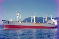 35mm Slide - Cargo Ship 'Argos' At Vancouver