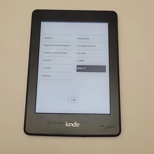 Amazon Kindle Paperwhite 6th Generation 4gb, Black - Poor Condition