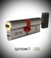 35T/65 Thumb Turn includes X3Keys.ULTION 1-Star PLUS EuroCylinder by Ultion 