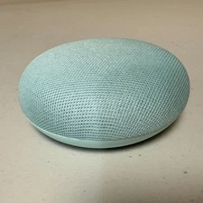 Google Nest Mini 2nd Gen Smart Home Speaker Light Blue Green Voice Control AI