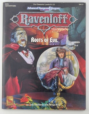 AD&D 2e Roots of Evil Ravenloft VG Haddock, et al ORIGINAL