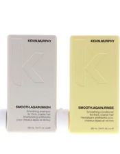 Kevin Murphy Smooth Again Wash and Rinse 250ml 8.4oz  Set NEW FAST SHIP