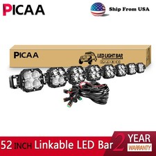 52 Inch 240w Led Cube Pod Light Linkable Driving Led Light Bar For Car Offroad