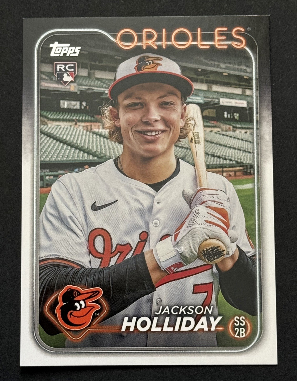 2024 Topps Fun Face Black Scribble Jackson Holliday RC ROOKE SP