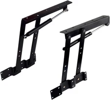 2Pcs Folding Lift up Top Coffee Table Lifting Frame Desk Mechanism Hardware Fitt