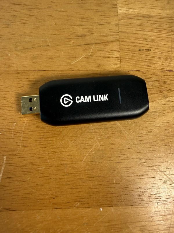 Elgato Cam Link 4K USB Video Capture Dongle 20GAM9901 USB Stick Digital Format