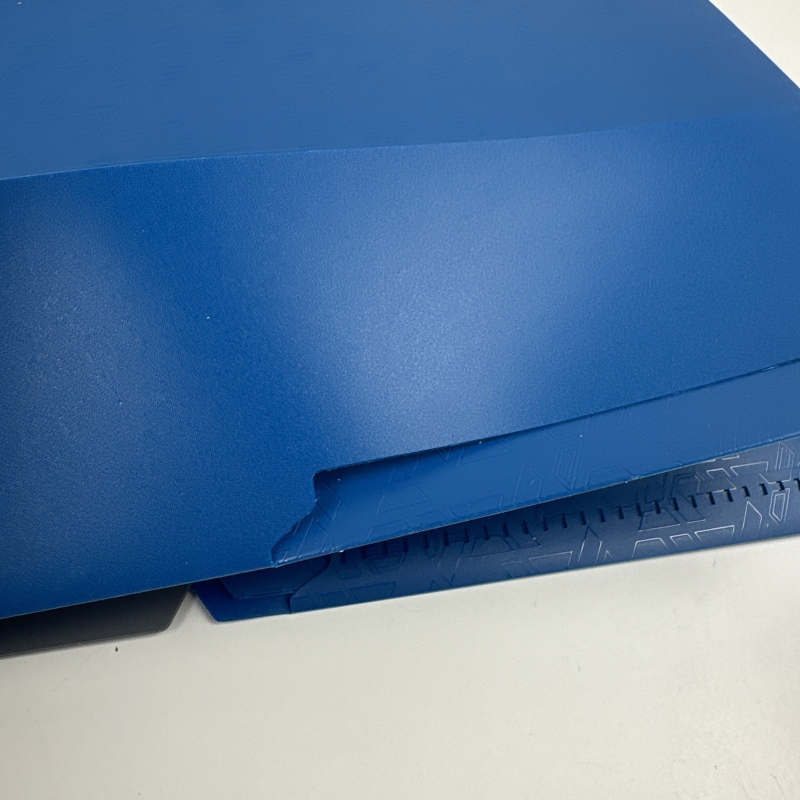 Mead Five Star Blue Plastic Notebook Organizer Folder Tabbed Pockets Lot of 2