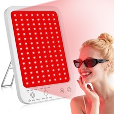 Red Light Therapy for Face Body, Red Light Panel with Adjustable Stand, 660nm...