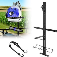 Heavy-Duty Backpack Blower Rack for Trailers, Steel Storage Tube Bracket and Str