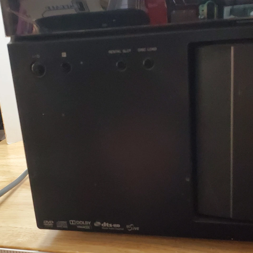 Mega reproductor Sony BDP-CX960 400 BluRay DVD HDMI - SIN CONTROL REMOTO - Para piezas o reparación Foto 4 de 4