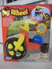 The Original Big Wheel Giant 16” Racer Grow with Me 3 Position Seat Tricycle NEW