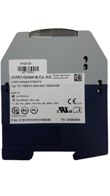 Jumo Temperaturwächter safetyM STB/STW 701150/8-01-0253-2001-23/005