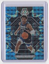 2022-23 Panini Mosaic Reactive Blue Wendell Moore Jr. Rookie Minnesota