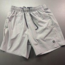 Men  s Athletic Gym Shorts Running Workout Fitness Casual Cotton Blend Pockets