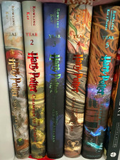 Illustrated Harry Potter Books 1-5 Hardcover ...