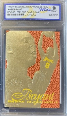 最終値下 showcase レガシーコレクション　KOBE BRYANT KOBE BRYANT RC 1996-97 Fleer Flair showcase legacy 23kt GOLD