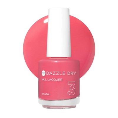 Dazzle Dry Nail Lacquer 0.5 Fl Oz (Pack of 1), Carnival Coral | 