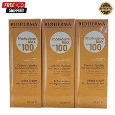 3X Bioderma Photoderm Max SPF 100 Sunscreen Sunblock 40ml Free Shipping New