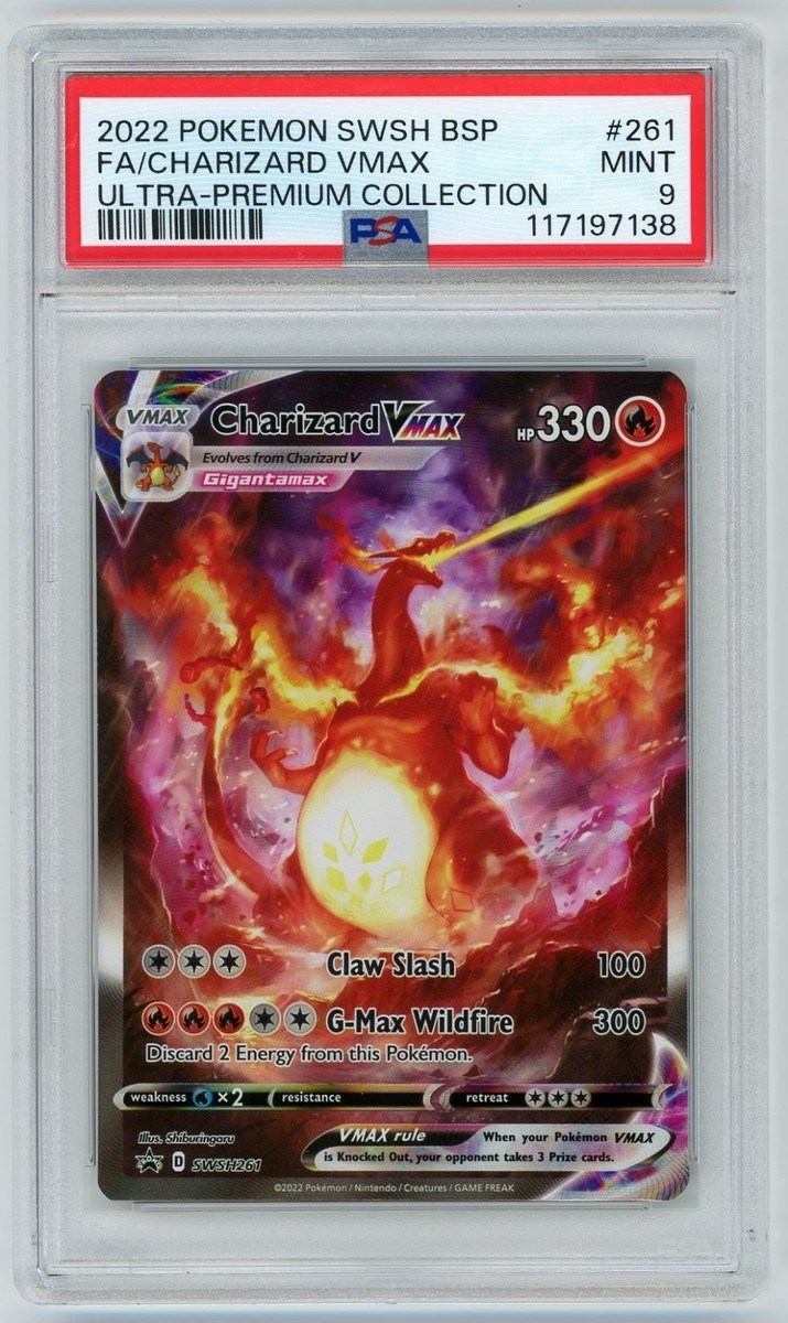 2022 Pokémon SWSH Black Star Promo #261 FULL ART/Charizard VMAX