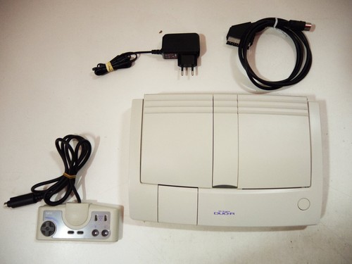 Console NEC PC Engine Duo-R TurboDuo blanc white NTSC Japan + péritel ...