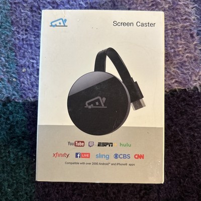 TV Buddy Screen Caster ~ Stream 1080p to TV with Android iPhone iPad Laptops NEW