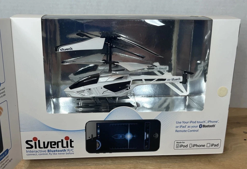 Silverlit Interactive Bluetooth R/C Blu-Tech Heli BSH-A B4620 New - Image 3 of 4