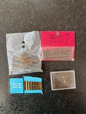 Vintage Bobby Pin Lot Small and Large Pins
