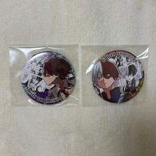 My Hero Academia Shoto Todoroki Original Art Can Badge Set of 2 Jump Shop