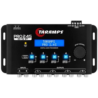 Pro 2.4S DSP Crossover & Equalizer - 12 Preset EQ