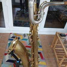 Pan American 'Eagle&Globe' Baritone Saxophne 1930's in fine condition