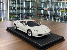 Ferrari 360 Modena 1999 BBR Gloss White Ltd 84 Collector Edition [1/18 Resin]