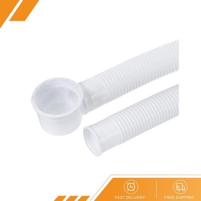 Bathtub Drain Pipe Expandable Waste Drain - 120cm Tubing Flexible Drainage Hose