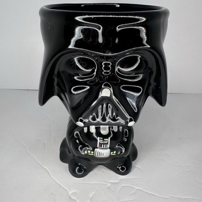Star Wars Mug Galerie 3-D 3D Collector  Coffee Cup Goblet Darth Vader- Chipped